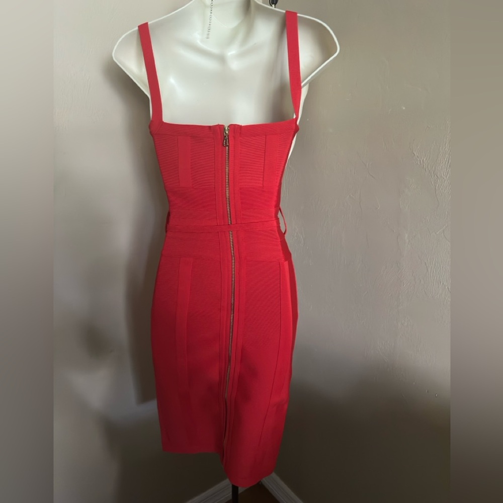 Bella Barnett Red Strappy dress - Picture 2 of 4